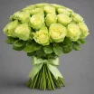 Букет из зеленых роз